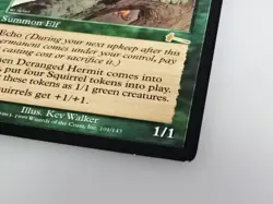Deranged Hermit MTG Magic the Gathering Card English Version Used - Image 2