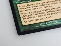 Deranged Hermit MTG Magic the Gathering Card English Version Used - Image 3