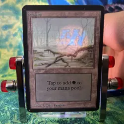 MTG Alpha Land Swamp Basic Rare Collectible Used - Image 4