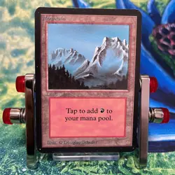 Douglas Schuler Mountain Alpha Rare MtG Card Used Collectible - Image 3