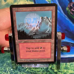 Douglas Schuler Mountain Alpha Rare MtG Card Used Collectible - Image 5