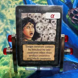 Fear Magic the Gathering Alpha Black C Rare MTG Collectible Card - Image 2