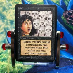 Fear Magic the Gathering Alpha Black C Rare MTG Collectible Card - Image 3
