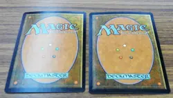 Gaeas Blessing Arena MTG Green Foil Promo Set of 2 Unused - Image 5