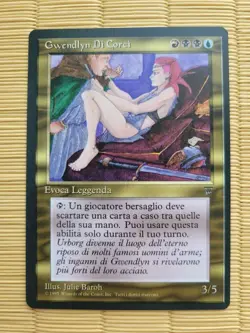 Gwendlyn Di Corci Legend Card MTG Italian NM - Image 1