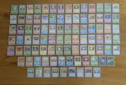 Complete Non Holo Pokemon Legendary Collection 20-110 All in Toploaders & NM - Image 1