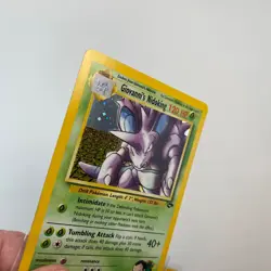 Giovanni's Nidoking 7/132 Pokemon Gym Challenge Unlimited Holo Rare LP - Image 4