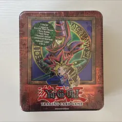 YuGIOh! | Sealed BPT Dark Magician Tin | N/A English 2002 | Slight Damage - Image 1