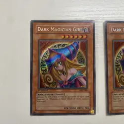 YuGIOh - 3 x 1st Edition MFC-000 Dark Magician Girl - North American Print LP - Image 3