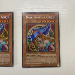YuGIOh - 3 x 1st Edition MFC-000 Dark Magician Girl - North American Print LP - Image 5
