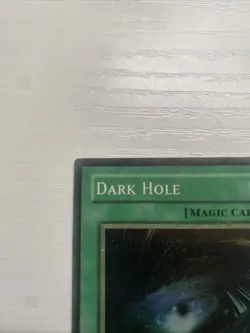 YuGIOh - 1st Edition LOB-052 Dark Hole - North American Print LP - Image 3