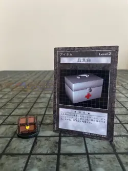 Yugioh Dungeon Dice Monsters DDM Medical Aid Kit W/ Original Card - Image 1