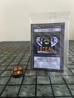 Yugioh Dungeon Dice Monsters DDM Trap Bandit W/ Original Card - Image 1