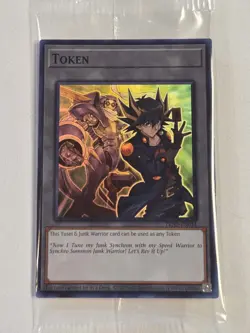 Yusei & Junk Warrior TKN5-EN034 Doom of Dimensions Mini Box Yugioh Token Mint - Image 1