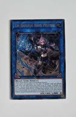 *EURO* Yugioh Tri-Brigade Arms Mouser DOOD-EN051 Ultra Rare 1st Ed Near Mint - Image 1