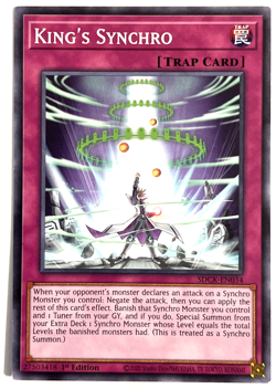 YuGiOh! - King's Synchro SDCK-EN034 1st Edition Common - Image 1