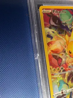 Pokemon Pikachu TCG Crown Zenith Holo Full Art Secret Rare Card PSA 10 160/159 - Image 5