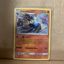 Lucario - SM54 - Pokemon Sun & Moon Promo Holo Card - Image 1