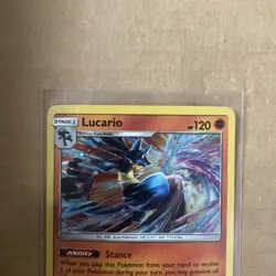 Lucario - SM54 - Pokemon Sun & Moon Promo Holo Card - Image 2