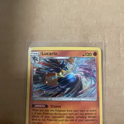 Lucario - SM54 - Pokemon Sun & Moon Promo Holo Card - Image 3