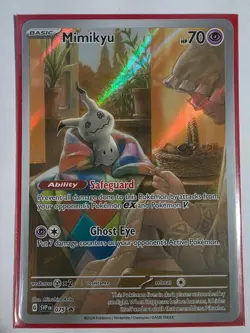 Pokemon TGC - Mimikyu 075 Sv: Scarlet & Violet Promo Cards Holo - Image 1