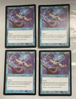 1x 1999 URZAS DESTINY *AURA THIEF* MAGIC THE GATHERING CARD NM/Mint Unplayed - Image 1