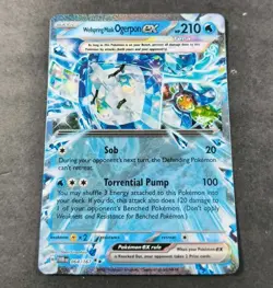 Pokemon Twilight Masquerade Wellspring Mask Ogerpon EX Double Rare Card 064/167 - Image 1