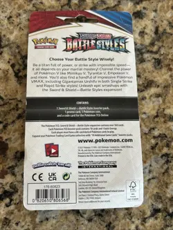Pokemon Battle Styles Booster Pack - Charmander Promo Card & Coin Swirl 728192526978 - Image 2