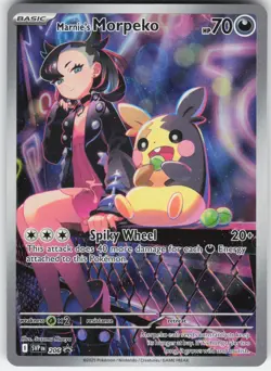 Marnie’s Morpeko Holo Rare SV: Scarlet & Violet Promo Cards 206 LP-NM - Image 1