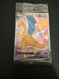 Charizard V SWSH050 SWSH: Sword & Shield Promo Cards Holo SEALED - Image 1