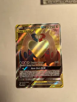 Pokemon SM Team Up Latias & Latios GX Alternate Full Art Card *SEE PHOTOS* - Image 5