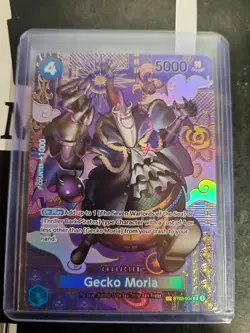 One Piece Card TCG Gecko Moria SP ST03-004 Alternate Art OP08 Two Legends NM - Image 1