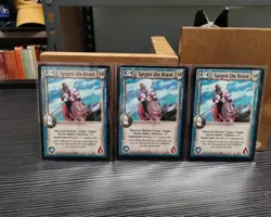 Tyrgen the Brave Warlord Saga of the Storm Staple Cards - Image 1