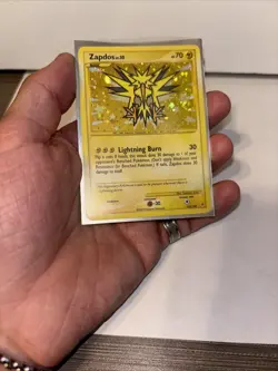 Pokemon TCG Zapdos 150/147 Supreme Victors Secret Holo Rare Card LP (SWIRL) - Image 2