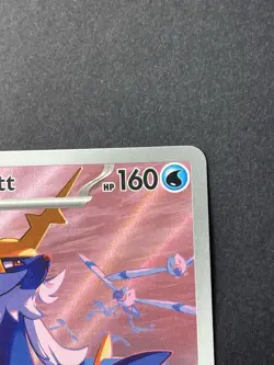 Pokemon Card Samurott 107/086 Secret Rare Scarlet Violet White Flare Singles LP - Image 3