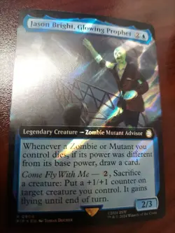 Jason Bright, Glowing Prophet (Extended Art) (Surge Foil) Universes Beyond:... - Image 1