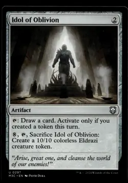 Idol of Oblivion #297 MTG Modern Horizons 3 NM X1 - Image 1