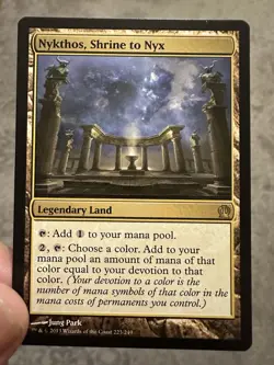 Magic the Gathering - MTG - Nykthos, Shrine to Nyx - Theros - Non-foil - Modern - Image 1