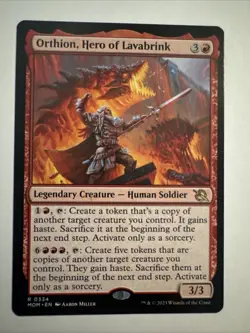 Orthion, Hero of Lavabrink March of the Machine Regular - Image 1