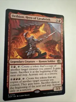 Orthion, Hero of Lavabrink March of the Machine Regular - Image 2