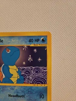 Pokemon Squirtle Expedition Non-Holo Card 132/165 Nintendo E-Reader Vintage - Image 3