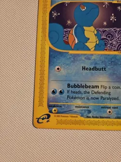 Pokemon Squirtle Expedition Non-Holo Card 132/165 Nintendo E-Reader Vintage - Image 4