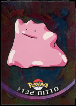 2000 Topps Pokemon TV Animation Edition Series 3 Holo Foil #132 Ditto - Image 1
