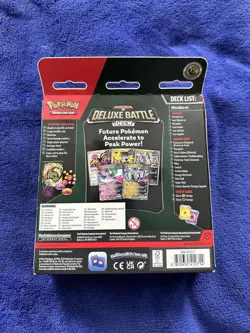 NEW Pokemon Deluxe Battle Deck MIRAIDON ex Factory Sealed Box Ready To Play Deck - Image 2