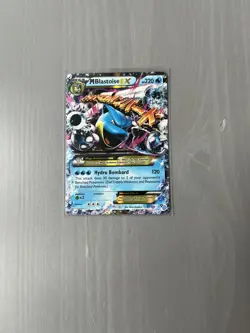 M Blastoise EX 30/146 Half Art Holo Rare Pokemon XY Base Set - Image 1
