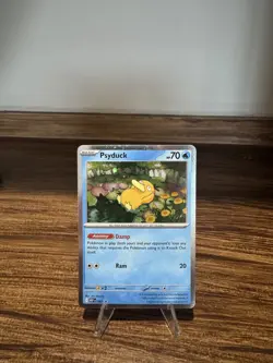 Pokemon Mega Evolution Psyduck Black Star Promo MEP 007 Cosmos Holo Lot Of 4 - Image 1