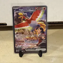 Ethan’s Ho-Oh ex 230/182 Destined Rivals Pokemon SIR Special Illustration Rare - Image 1