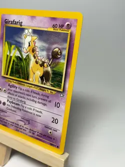 Pokemon Neo Genesis Girafarig 58/111 Near Mint - Mint Never Played - Image 3