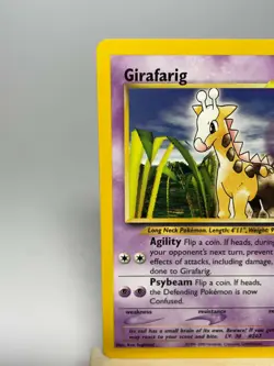 Pokemon Neo Genesis Girafarig 58/111 Near Mint - Mint Never Played - Image 4