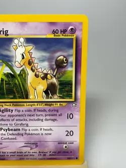 Pokemon Neo Genesis Girafarig 58/111 Near Mint - Mint Never Played - Image 5